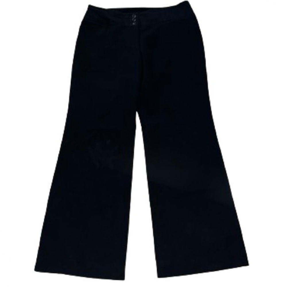 White House Black Market Legacy black flare leg pants size 12